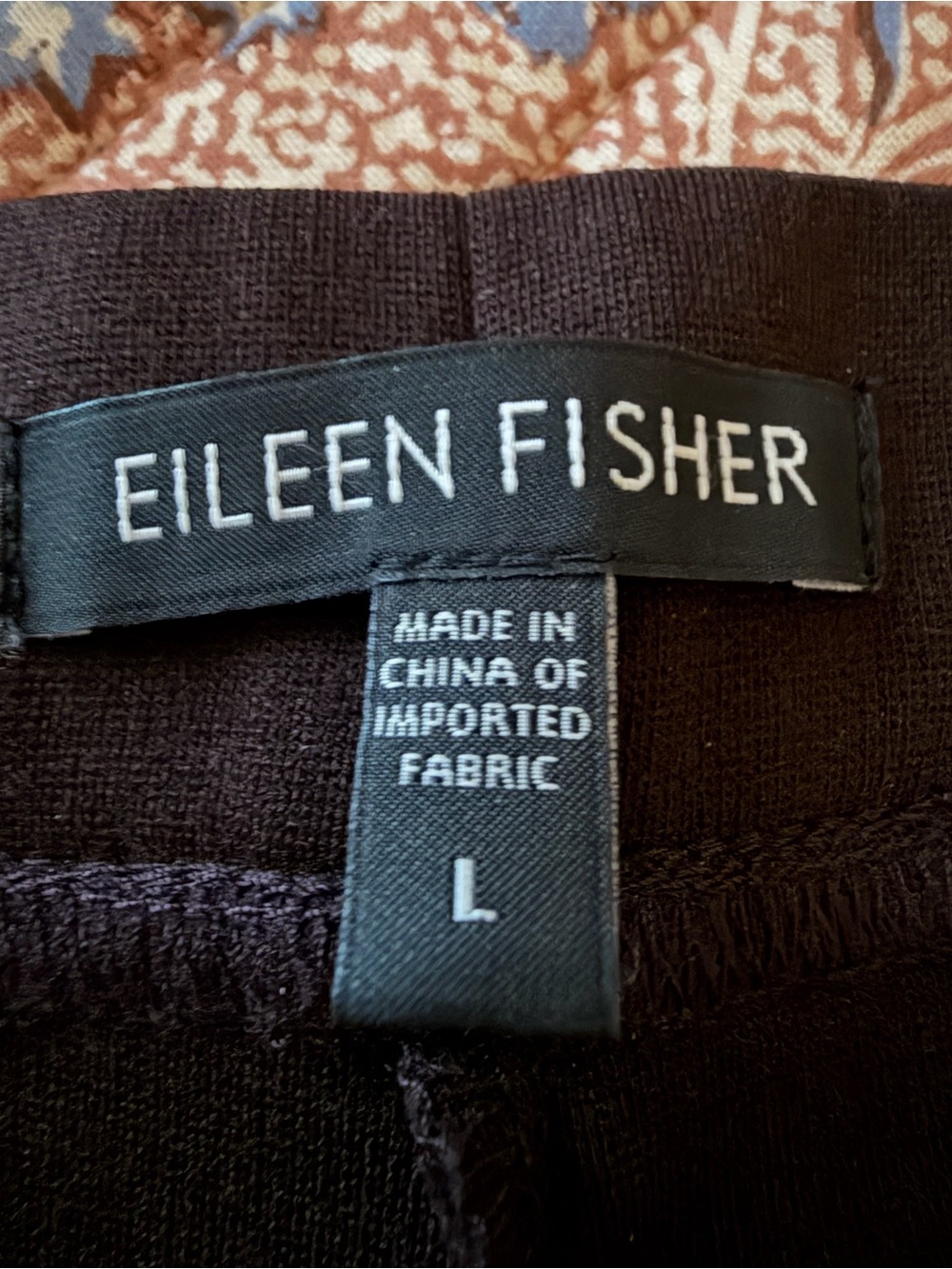 Eileen Fisher Men’s Dark Brown Knit Joggers